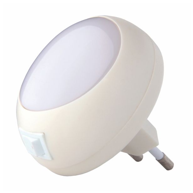 NOČNA LUČKA 0.6 W LED S STIKALOM