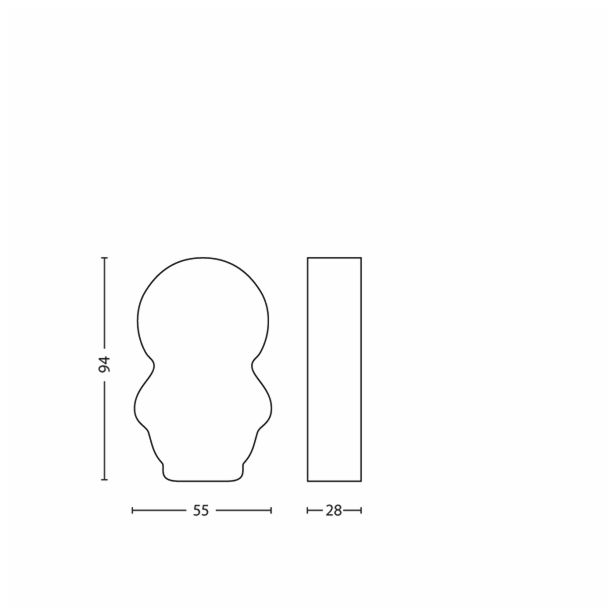 BRLIVKA PHILIPS DIS SPIDERMAN 1X0.3W LED 71767/40/16 TEMNO MODRA