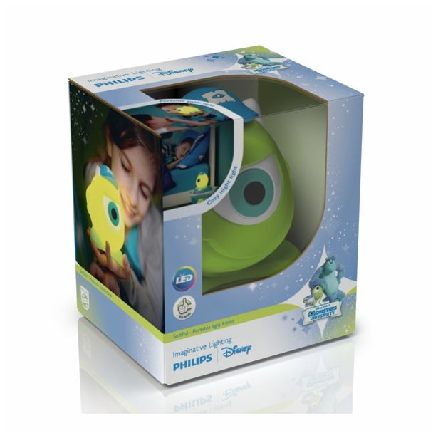 BRLIVKA PHILIPS SOFTPAL MIKE 1X1W LED 71705/33/16 ZELENA