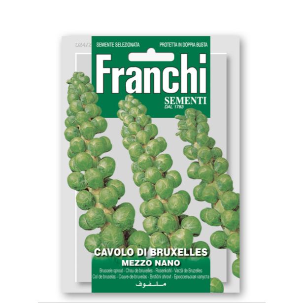 KAPUSNICA FRANCHI SEMENTI BRSTIČNI OHROVT BRUXELLES MEZZO NANO