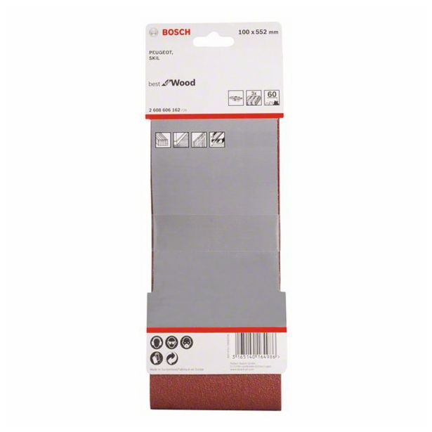 BRUSNI TRAK ZA BRUSILNIK BOSCH 102X552 MM K60