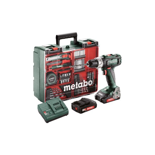 AKUMULATORSKI VRTALNIK METABO BS 18 L SET