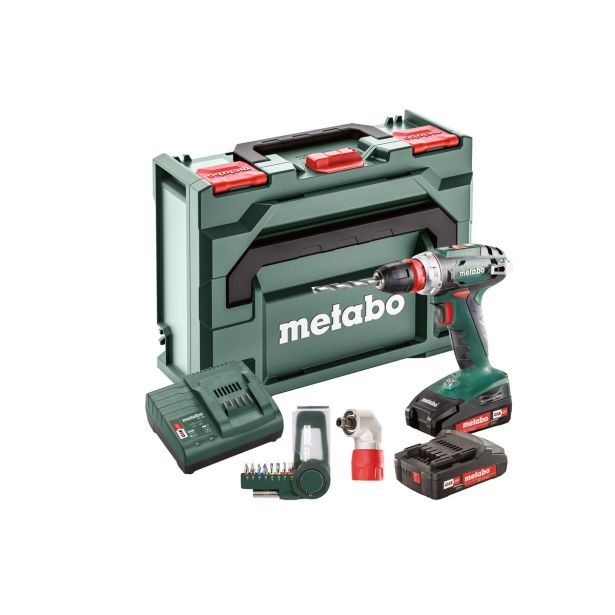 AKUMULATORSKI VRTALNIK METABO BS 18 QUICK SET