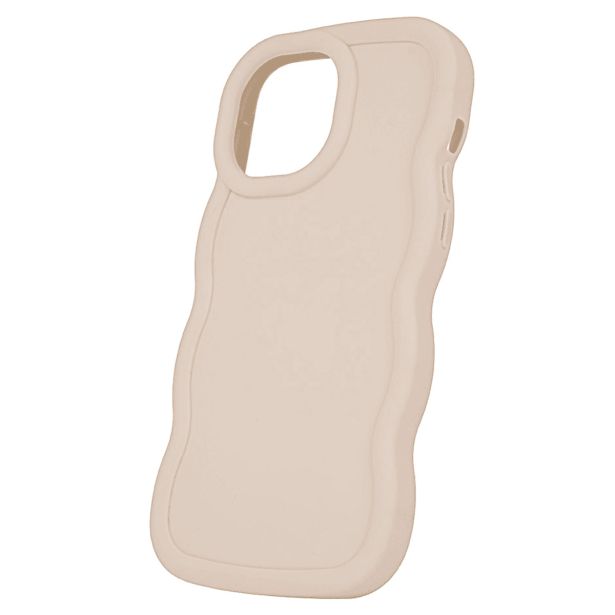 BUBBLE SILIKONSKI OVITEK ZA IPHONE 16 PRO - BEŽ