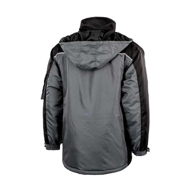 BUNDA ALBATROS CELSIUS ŠT. M PARKA, SIVO/ČRNA