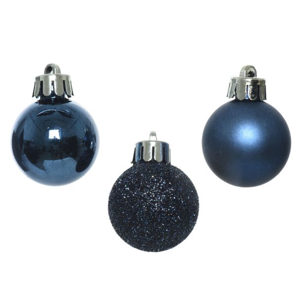 BUNKA IZ UMETNE MASE DECORIS MODRA V TUBI 14/1 FI 3 CM