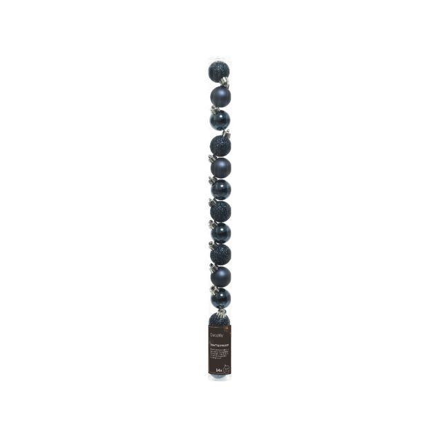 BUNKA IZ UMETNE MASE DECORIS MODRA V TUBI 14/1 FI 3 CM
