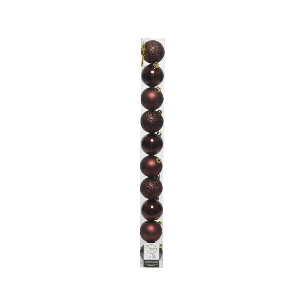 BUNKA IZ UMETNE MASE DECORIS REDWOOD BARVA V TUBI 10/1 FI 6 CM