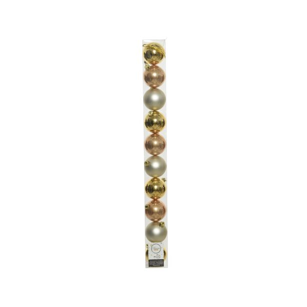 BUNKA IZ UMETNE MASE DECORIS ZLATA V TUBI 10/1 FI 6 CM