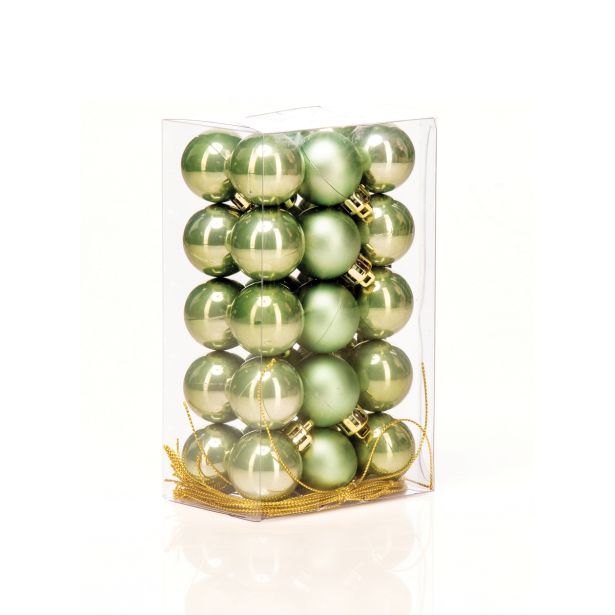 BUNKA IZ UMETNE MASE GLOSSTYLE 30 MM ZELENE 30/1