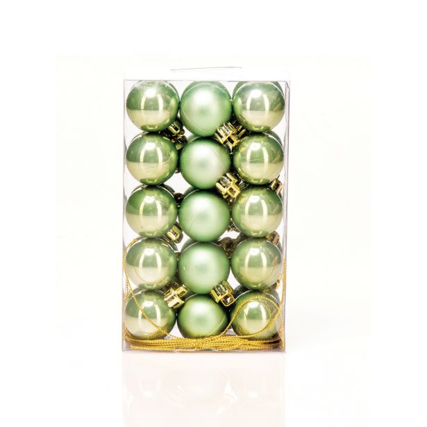 BUNKA IZ UMETNE MASE GLOSSTYLE 30 MM ZELENE 30/1