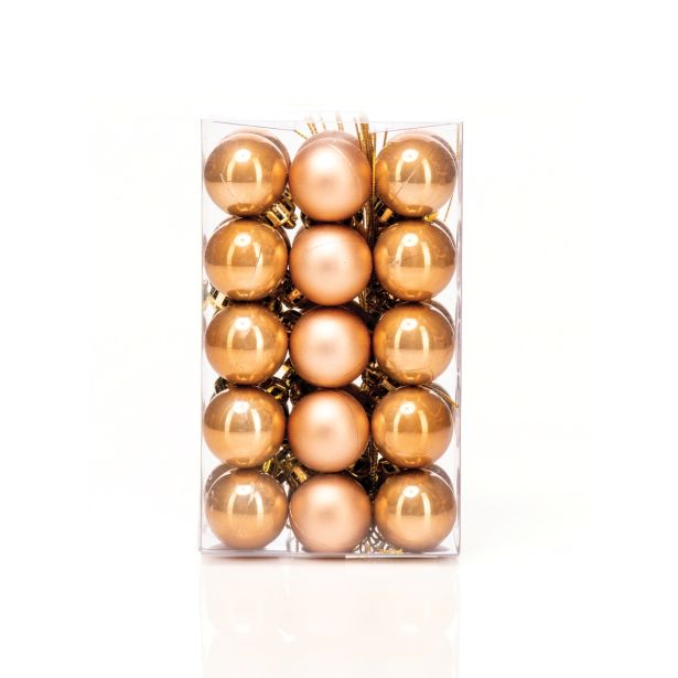 BUNKA IZ UMETNE MASE GLOSSTYLE 30MM BAKRENE 30/1