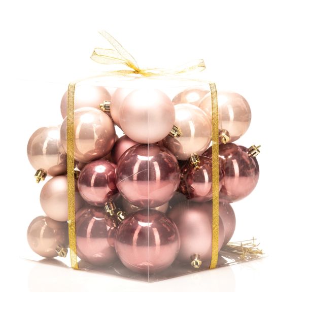 BUNKA IZ UMETNE MASE GLOSSTYLE SET 36/1 ROZA FI 5, 6 IN 7