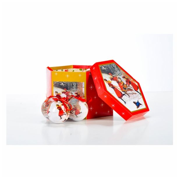 PVC BUNKA GLOSSTYLE BUNKE V ŠKATLI 14 KOSOV 5 CM 7 POSUTIH, 7 GLADKIH