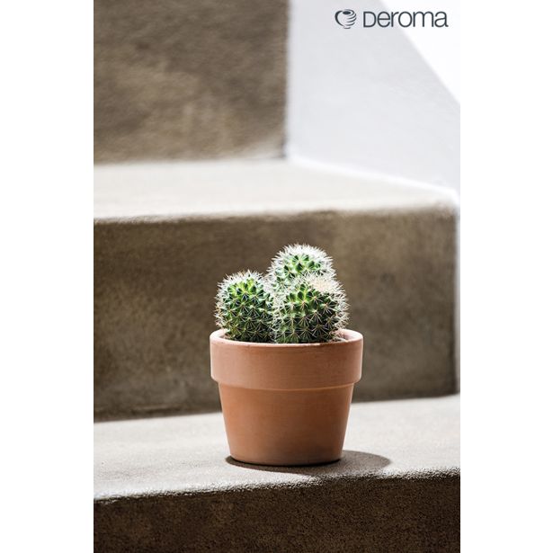 GLINENI ZUNANJI LONEC DEROMA CACHEPOT PERFETTO BELJEN 10 CM