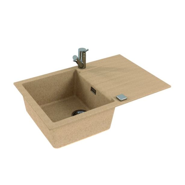 GRANITAL POMIVALNO KORITO ALVEUS CADIT 20, G55 BEIGE 790X500 MM