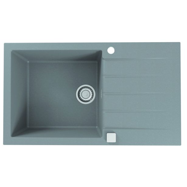 GRANITAL POMIVALNO KORITO ALVEUS CADIT 40, G89 CONCRETE 860X500 MM