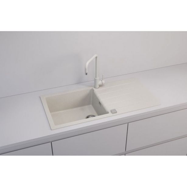 GRANITAL POMIVALNO KORITO ALVEUS CADIT 50, G11 ARCTIC 1000X500 MM