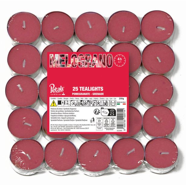 ČAJNA SVEČA ALADINO 25/1 POMEGRANATE