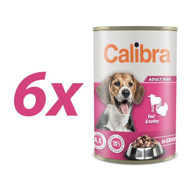 CALIBRA PREMIUM KONZERVA TELETINA IN PURAN V OMAKI 6X1240 G