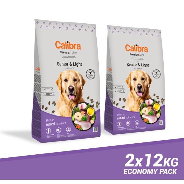 CALIBRA PREMIUM LINE SENIOR 2X12 KG