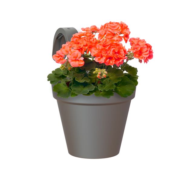 PE ZUNANJI LONEC CAPRI CAMPANA ZA BALKON ANTRACIT 20CM