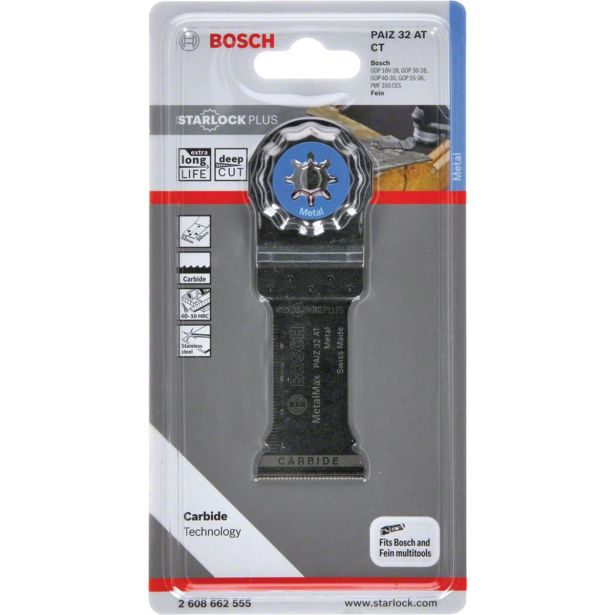 PRIBOR ZA VEČNAM. ORODJA BOSCH CARBIDE PAIZ 32 AT METAL POTOPNI ŽAGIN LIST