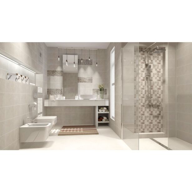 STENSKA PLOŠČICA CERAMICA KONSKIE CARMEN SOFT GREY 20X50