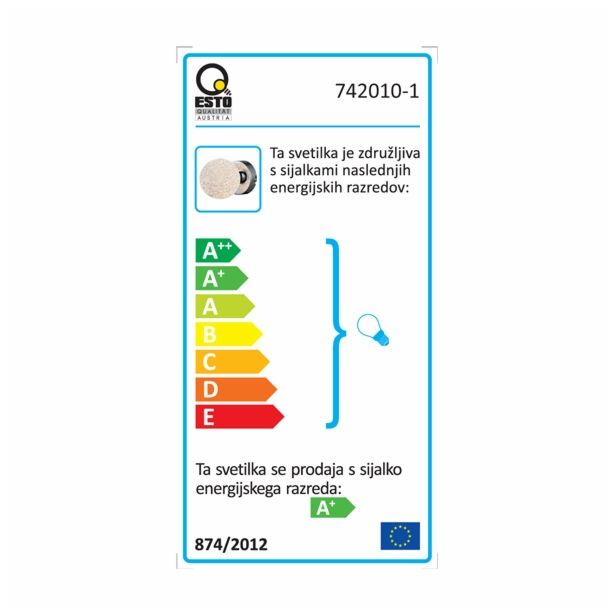 DEKORATIVNI LED REFLEKTOR ESTO CAROLINA 1X2.5W G9 LED