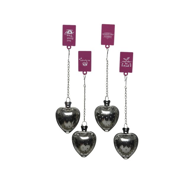 PRIPOMOČEK ZA ODCEJANJE DECORIS CEDILO ZA ČAJ SRCE DECORIS FI 5 CM