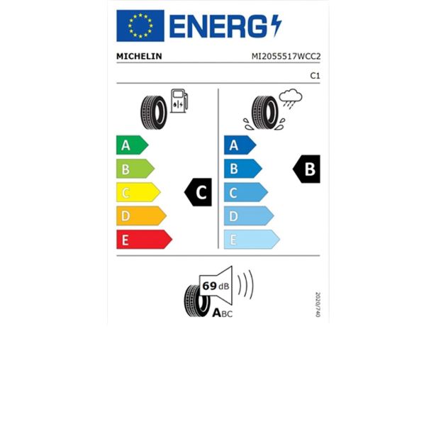 CELOLETNA PNEVMATIKA MICHELIN 205/55R17 91W CROSSCLIMATE 2