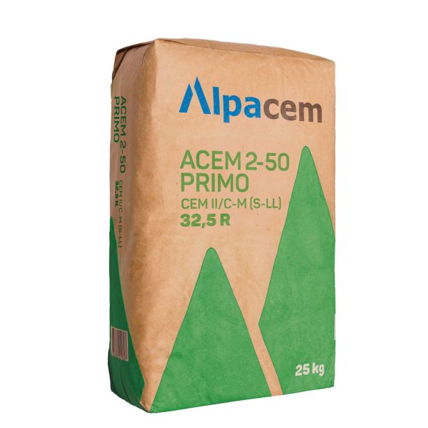 CEMENT SALONIT ACEM 2-50 PRIMO 32.5 R 25 KG 64 VREČ/PALETA