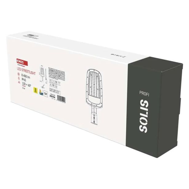 CESTNA SVETILKA EMOS LED SOLIS 70W, 8400 LM NEVTRALNA BELA