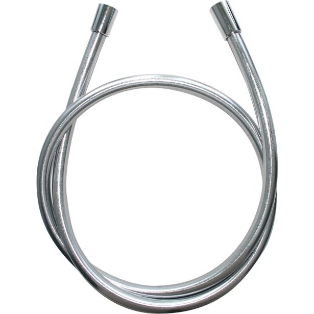 NASTAVEK ZA PIPO CEV ZA TUŠ, SREBRNA 12.7MM (1/2") X 180 CM