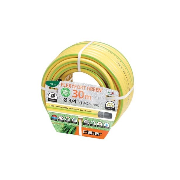 CEV ZA VODO CLABER FLEXYFORT 30 M 19 MM (3/4") ZELENA