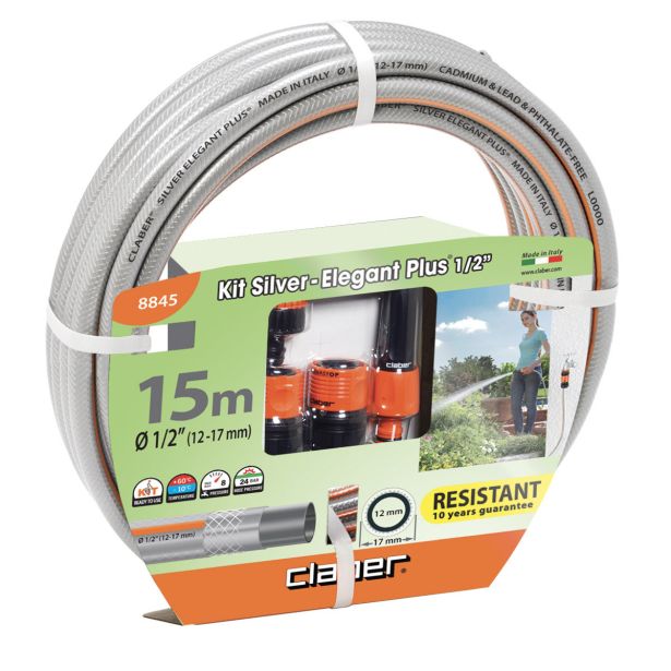 CEV ZA VODO CLABER KIT SILVER ELEGANT (1/2) 15 M