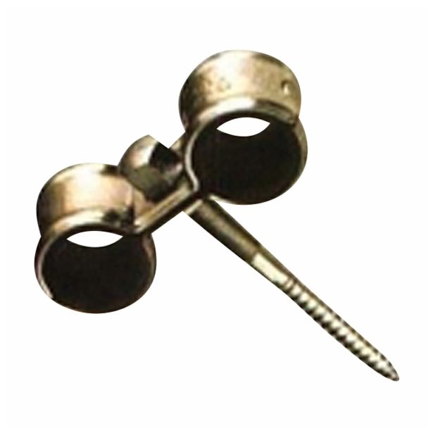 CEVNO DRŽALO GRAMA 25.4 MM (1 -) DVOJNO DRŽALO Z GUMO