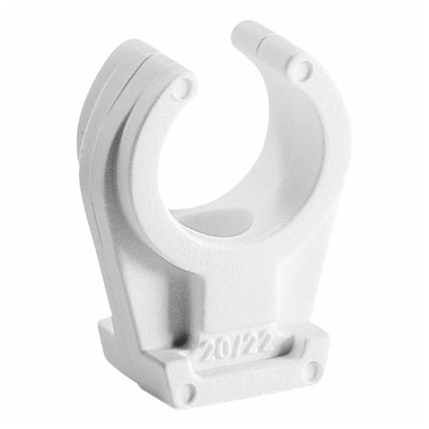 CEVNO DRŽALO ZA BAKER VAFRA PVC ENOJNO FI 10 MM PAKIRANO 4 KOSI