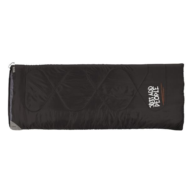 SPALNA VREČA EASY CAMP CHAKRA, ČRNA 190X75 CM