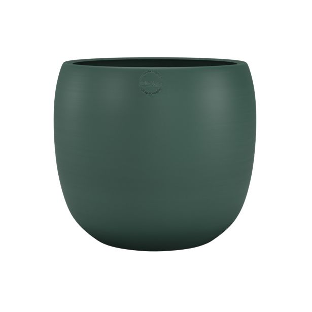 KERAMIČNI NOTRANJI LONEC CIBELE 20 TEMNO ZELEN