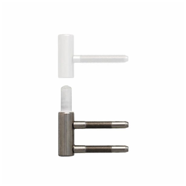 CILINDRIČNA SPONA OTLAV 15 MM MOŠKI DEL BRONIRANA DVOKRAKA PVC