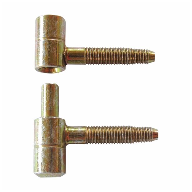 CILINDRIČNA SPONA 16 MM RUMENA M+Ž DEL 2 PARA ZAV=4 KOS