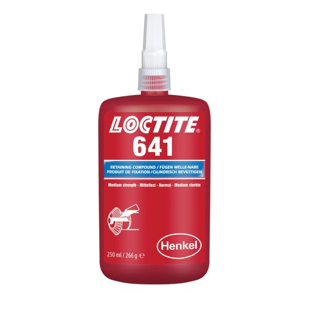 CILINDRIČNO LEPLJENJE HENKEL ACM LOCTITE 641 BO 250ML EGFD 250 ML
