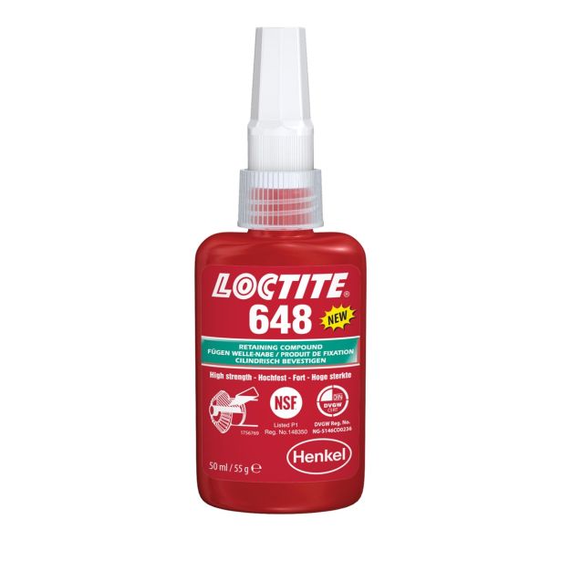 CILINDRIČNO LEPLJENJE LOCTITE 648 BO 50ML BG/RO/SI/RS 50 ML