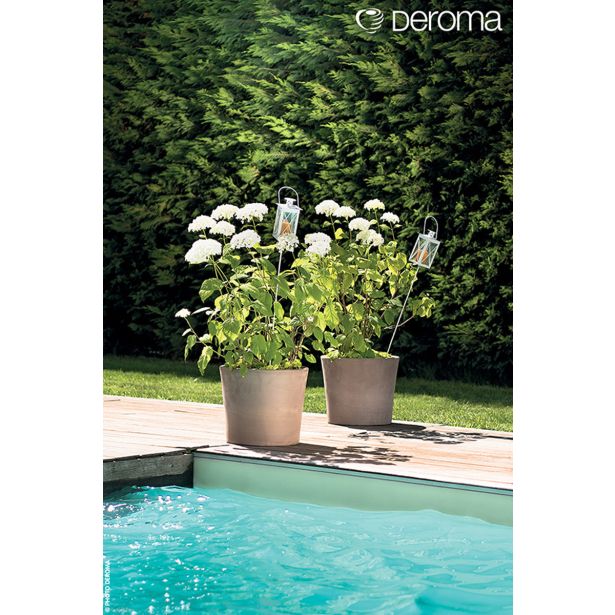 GLINENI ZUNANJI LONEC DEROMA CILINDRICO SIV 30 CM