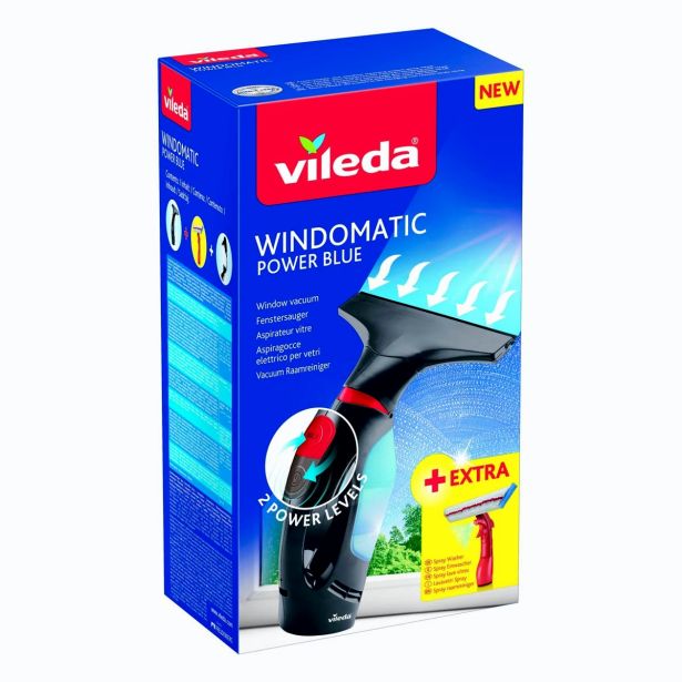 PRIPOMOČKI ZA OKNA VILEDA ČISTILEC ZA OKNA POWER WINDOMATIC + SPREJ