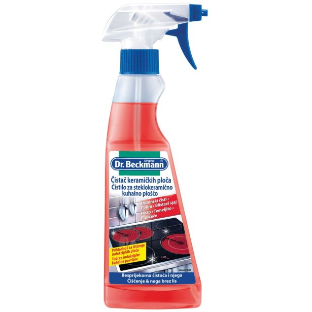ČISTILO DR. BECKMANN ZA KERAMIČNO IN INDUKCIJSKO PLOŠČO 250 ML