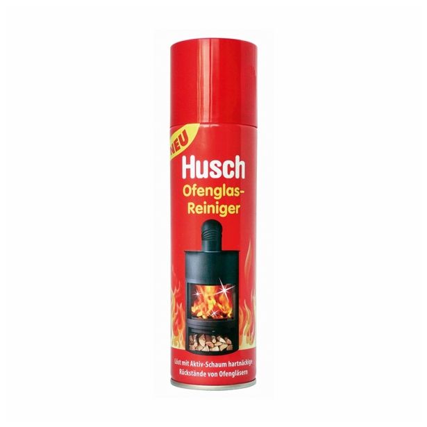 ČISTILO ZA KAMIN. STEKLA HUSCH SPRAY ČISTILO ZA STEKLA NA KAMINIH, PEČEH, 250 ML