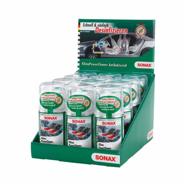 ZUNANJA AVTOKOZMETIKA SONAX ČISTILO ZA KLIMO V AVTOMOBILU 100ML