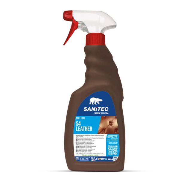 ČISTILO ZA TEKSTIL SANITEC 500 ML PELLE Z RAZPRŠILKO ZA USNJE SANITEC